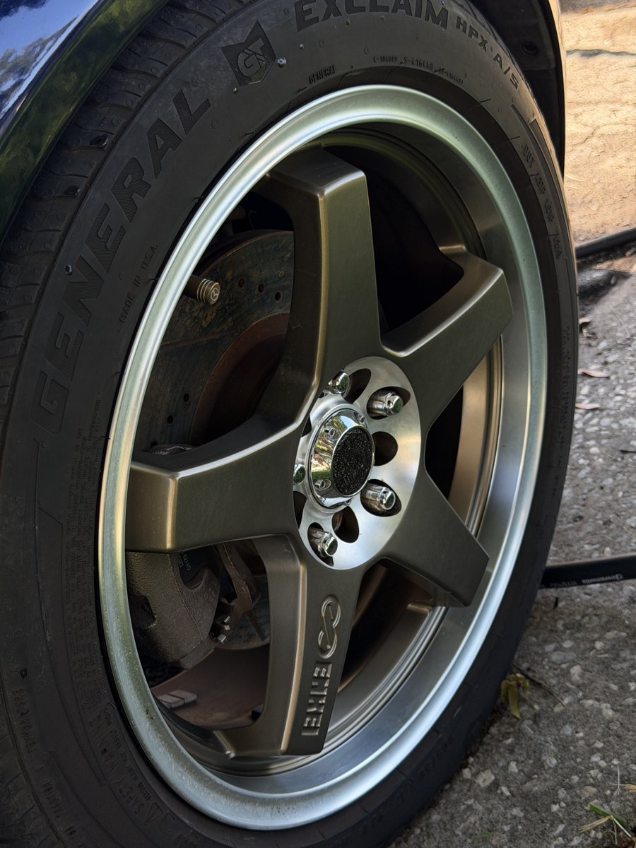 Wheel after cleaning